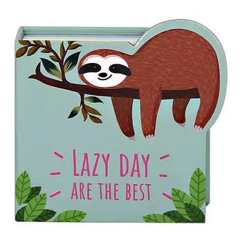 Блокнот FUN со стикерами Sloth