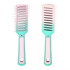 Брашинг для волос LADY PINK мятный с розовым