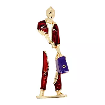 Брошь LADY PINK