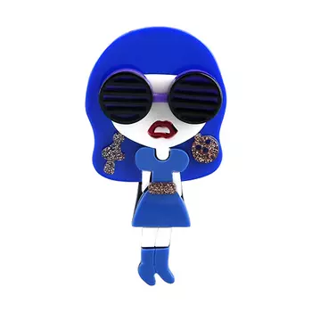 Брошь LADY PINK