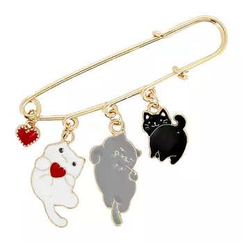 Брошь LADY PINK