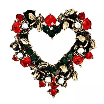 Брошь LADY PINK HAPPY NEW YEAR!