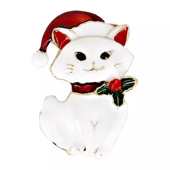 Брошь LADY PINK HAPPY NEW YEAR!