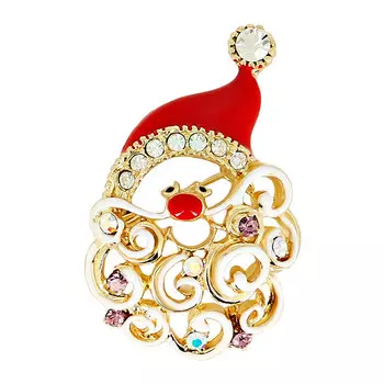 Брошь LADY PINK HAPPY NEW YEAR!