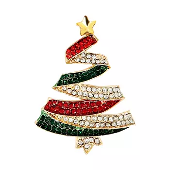 Брошь LADY PINK HAPPY NEW YEAR!