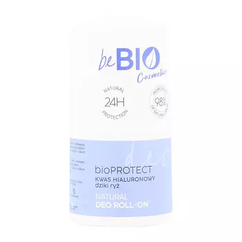 Део-ролл жен. BEBIO с гиалуроновой кислотой и экстрактом дикого риса 50 мл