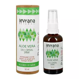 Део-спрей LEVRANA NATURAL Алоэ вера натуральный 50 мл