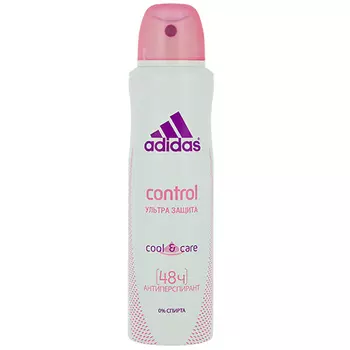 Део-спрей жен. ADIDAS COOL &amp; CARE Control ультра защита антиперспирант 150 мл