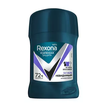 Део-стик муж. REXONA MEN УЛЬТРАНЕВИДИМЫЙ 72ч антиперспирант 50 мл