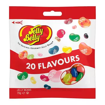 Драже жевательное JELLY BELLY ассорти 20 вкусов 70 г