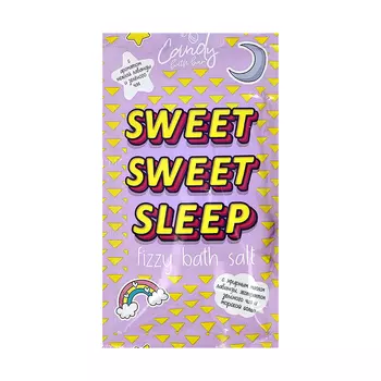 Двухцветная шипучая соль для ванн LABORATORY KATRIN Sweet sweet sleep 100 г