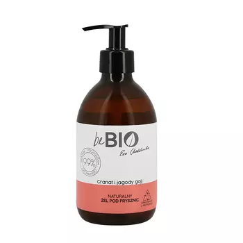 Гель для душа BEBIO с экстрактами граната и ягод годжи 400 мл