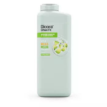 Гель для душа DICORA URBAN FIT Молоко и дыня 400 мл
