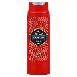Гель для душа и шампунь OLD SPICE CAPTAIN 2 в 1 мужской 250 мл