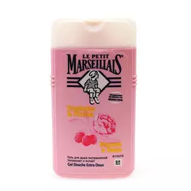 Гель для душа LE PETIT MARSEILLAIS Малина и пион 250 мл