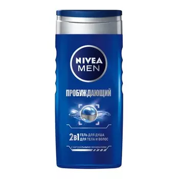 Гель для душа NIVEA MEN пробуждающий 250 мл