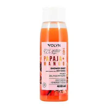 Гель для душа YOLYN Папайя и Манго 400 мл