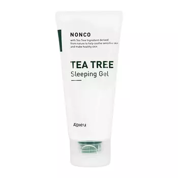 Гель для лица APIEU NONCO TEA TREE ночной с маслом чайного дерева 80 мл