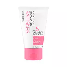 Гель для лица CATRICE SENSITIVE GEL-TO-OIL очищающий 100 мл