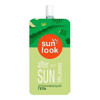 Гель для лица и тела SUN LOOK успокаивающий с алоэ после загара 20 г