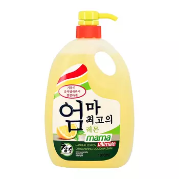 Гель для мытья посуды MAMA ULTIMATE Natural Lemon 1000 мл