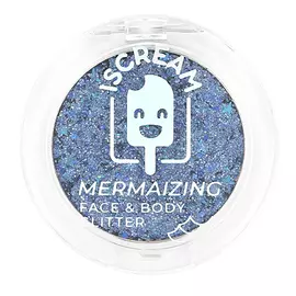 Глиттер для лица и тела ISCREAM MERMAZING сухой тон 03 cosmic