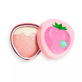 Хайлайтер для лица I HEART REVOLUTION TASTY тон strawberry