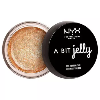 Хайлайтер для лица NYX PROFESSIONAL MAKEUP A BIT JELLY гелевый тон Luminous