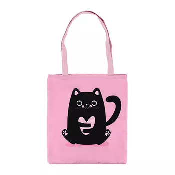 Холщовая сумка LADY PINK