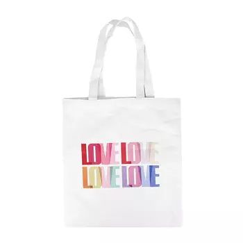 Холщовая сумка LADY PINK