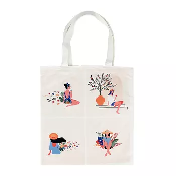 Холщовая сумка LADY PINK