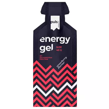 Энергетический гель PULS NUTRITION со вкусом клубники 40 г