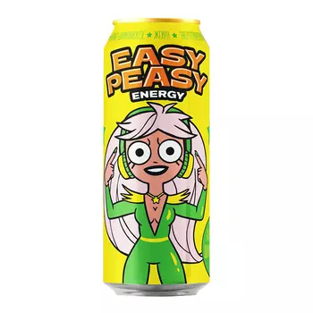 Энергетический напиток EASY PEASY Ананас-шампанское 450 мл
