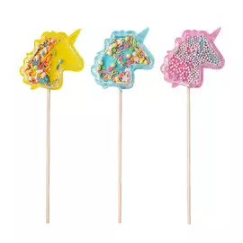 Карамель на палочке LOLLISLAND без сахара погремушка 30 г