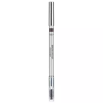 Карандаш для бровей LOREAL BROW ARTIST тон 303 темно-коричневый с щеточкой