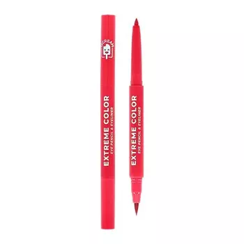 Карандаш-лайнер для глаз ISCREAM EXTREME COLOR 2 в 1 berry