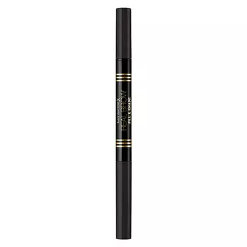 Карандаш-пудра для бровей MAX FACTOR REAL BROW тон 005 black brown