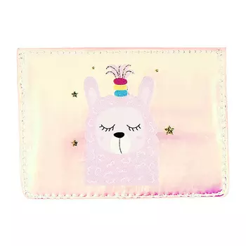 Кардхолдер LADY PINK голографический с ламой