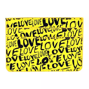 Кардхолдер LADY PINK неоновый желтый