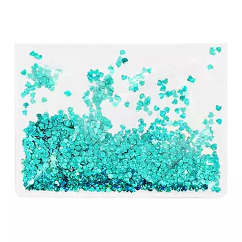 Кардхолдер LADY PINK с синими конфетти