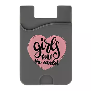 Кардхолдер LADY PINK силиконовый