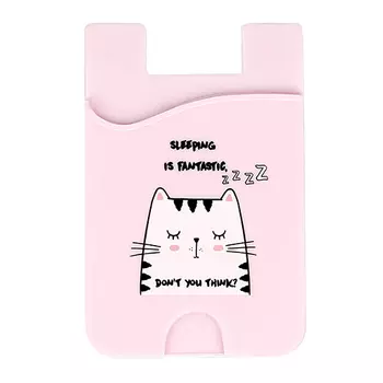 Кардхолдер LADY PINK силиконовый