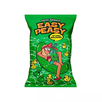 Картофель хрустящий EASY PEASY Огурец malossol 70 г