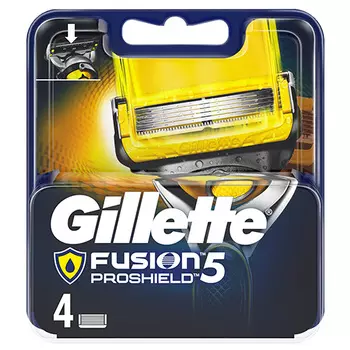 Кассеты для станка GILLETTE FUSION PROSHIELD 4 шт