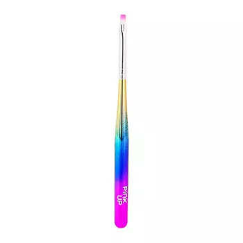 Кисточка для дизайна PINK UP ACCESSORIES плоская № 1