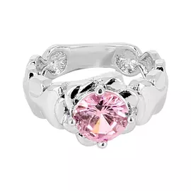 Кольцо LADY PINK METALLIC