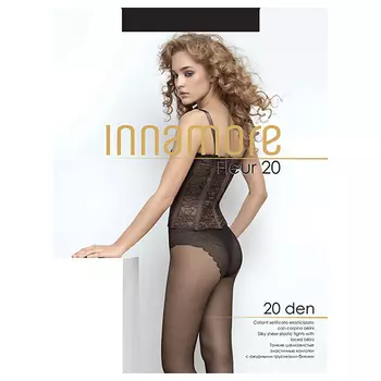 Колготки женские INNAMORE FLEUR 20 den тон Nero р-р 5