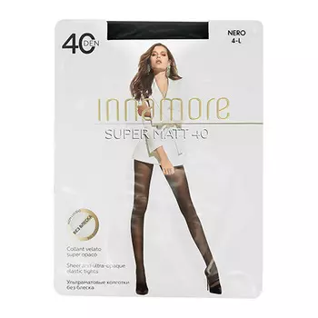 Колготки женские INNAMORE SUPER MATT 40 den тон Nero р-р 4