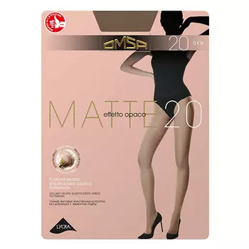 Колготки женские OMSA MATTE 20 den Daino р-р 4