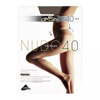 Колготки женские OMSA NUDO VITA BASSA 40 den Daino р-р 3